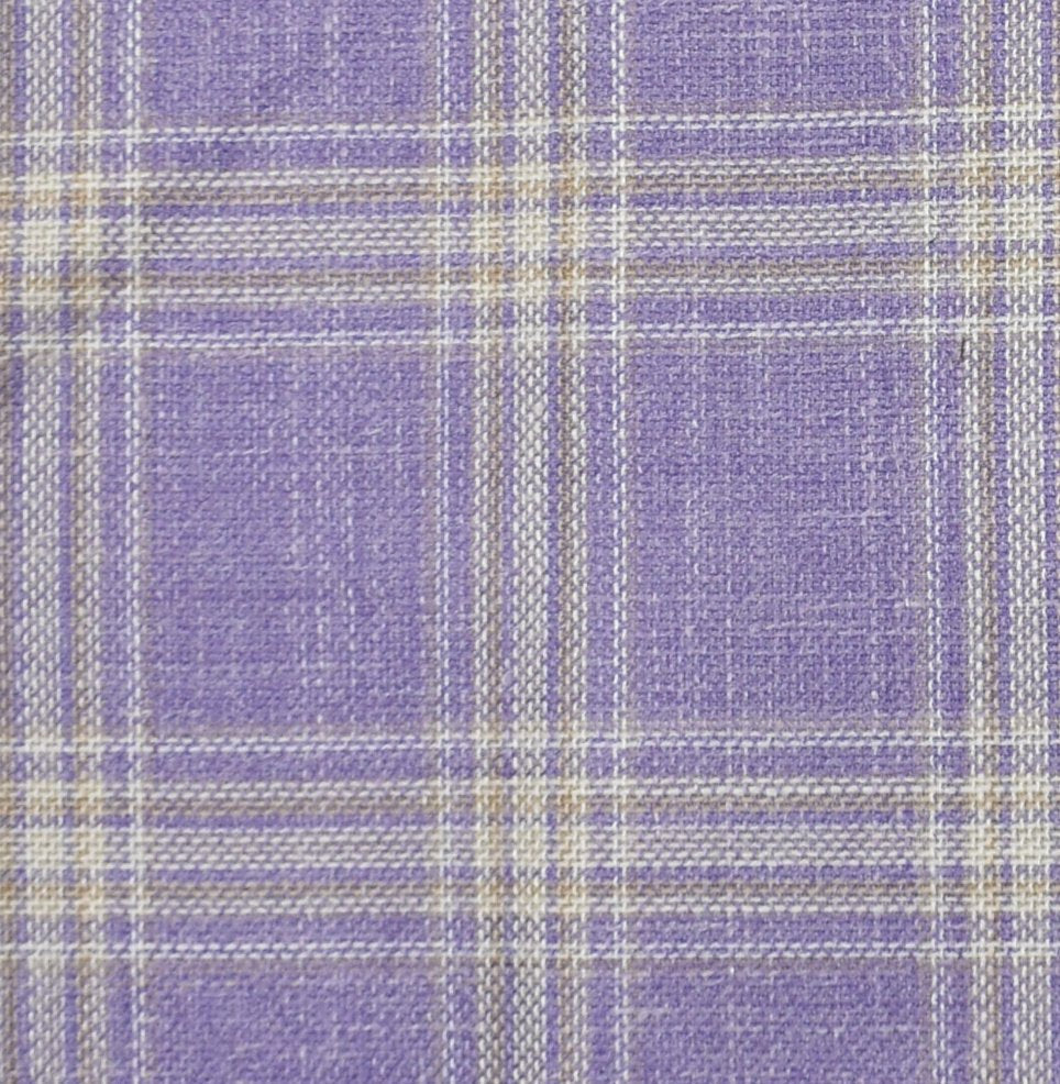SC109 Marcello Lilac Soft Plaid (March)