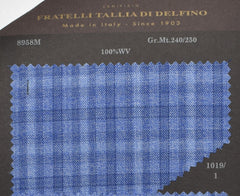 SC113 Marcello Blue Medium Plaid (March)