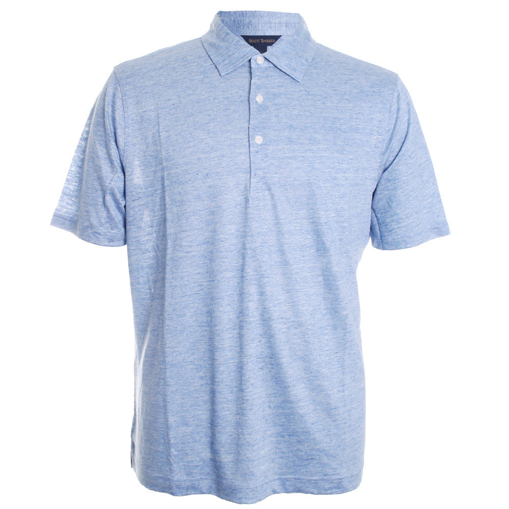Sky Linen Polo