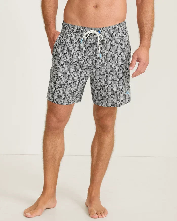 Naples Seaboard Tiles 6" Swim Trunks