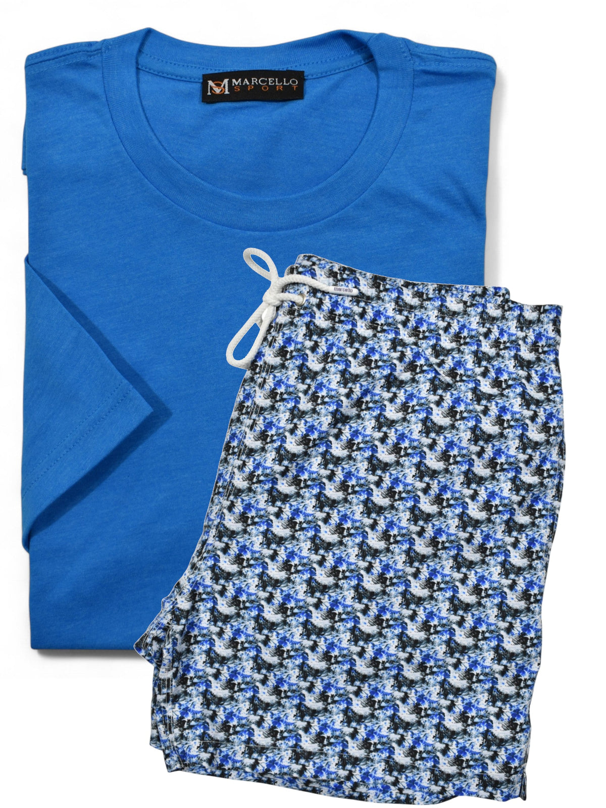 Ocean Current Swim & Royal Tee