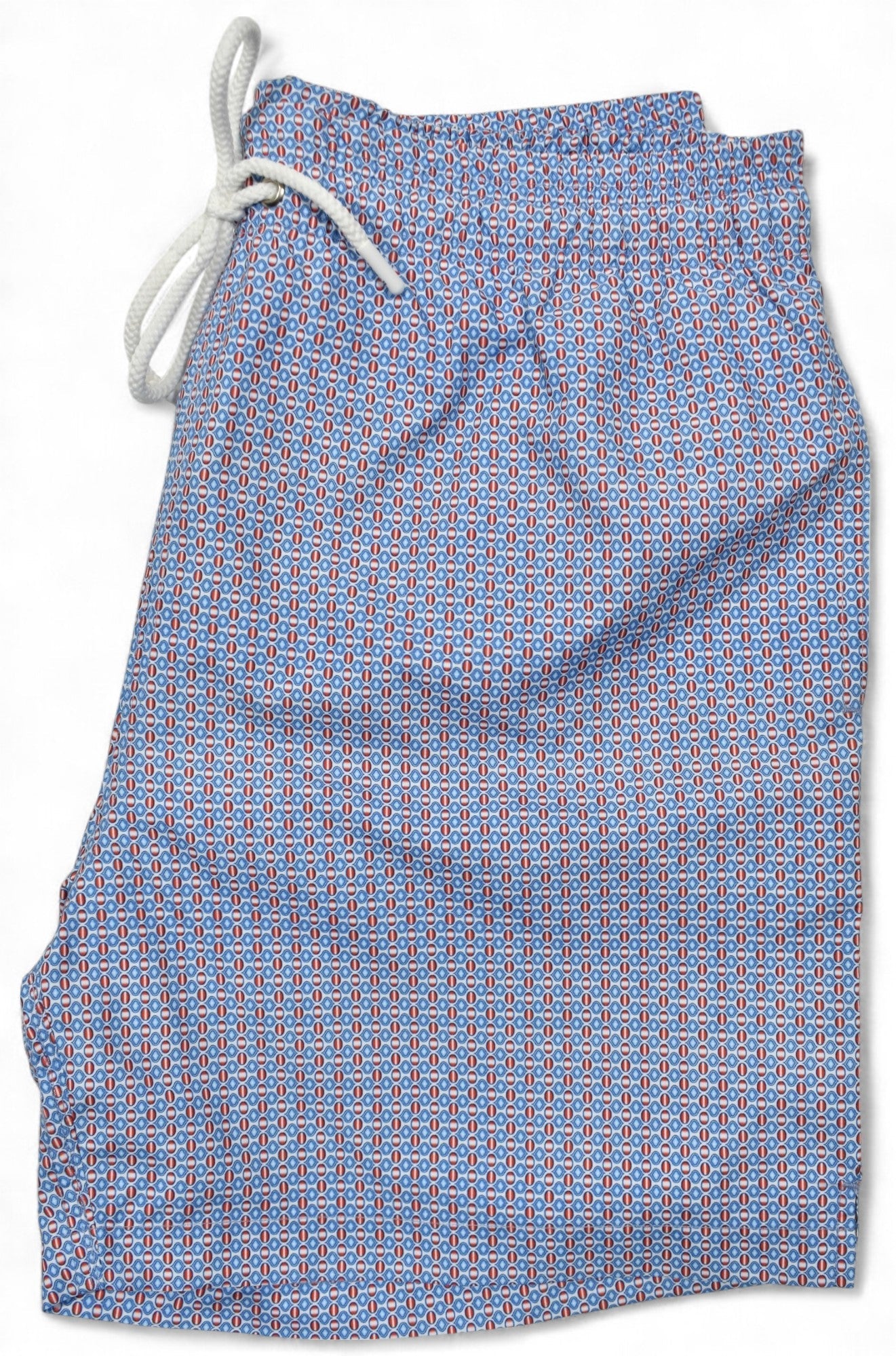 SW006 Sky-Rust Medallion Swim Suit