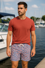 Floral Swim & Coordinated Tee