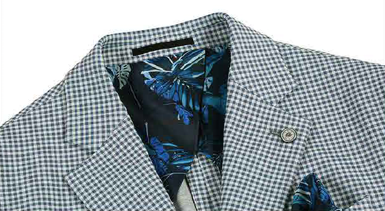 ZRP249 Blue Check Sport Coat