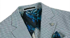 ZRP249 Blue Check Sport Coat