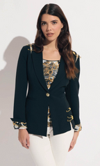 Pin Brooch One Button Jacket