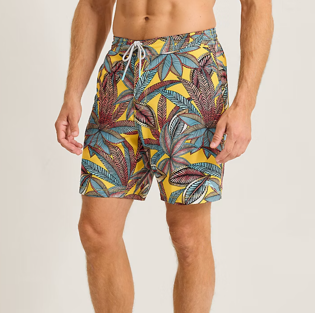 Baja Luau Blooms 8" Boardshorts