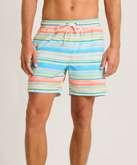 Naples Sand & Stripes 6" Swim Shorts
