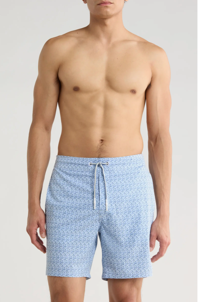Barcelona Navy Bathing Suit