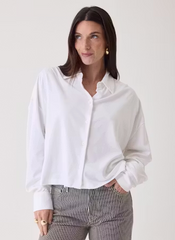 Suprima Cotton Interlock Semi Relaxed Long Sleeve Shirt
