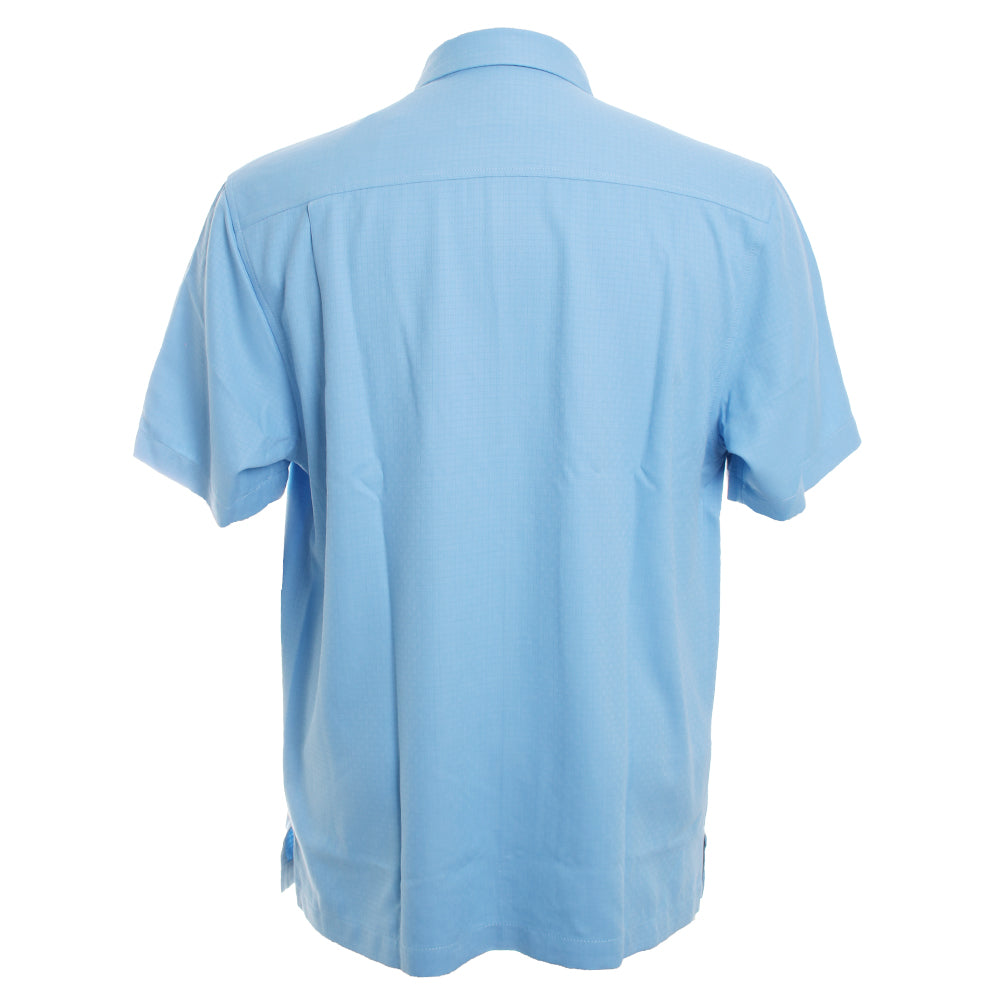 Coastal Breeze Check Button-Down Shirt