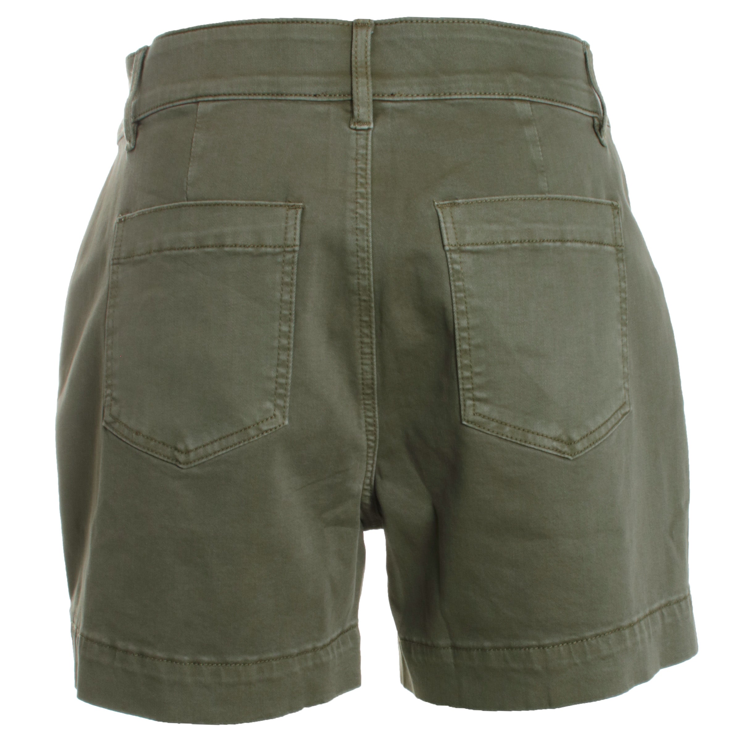 Pull On Short w/ Hem Slits
