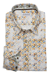 W003 Shaded Geometric Shirt