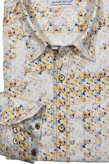 W003 Shaded Geometric Shirt