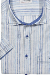 W009S Shaded Ocean Stripe