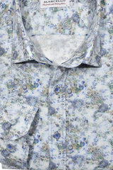 W010 Check Floral Overprint.