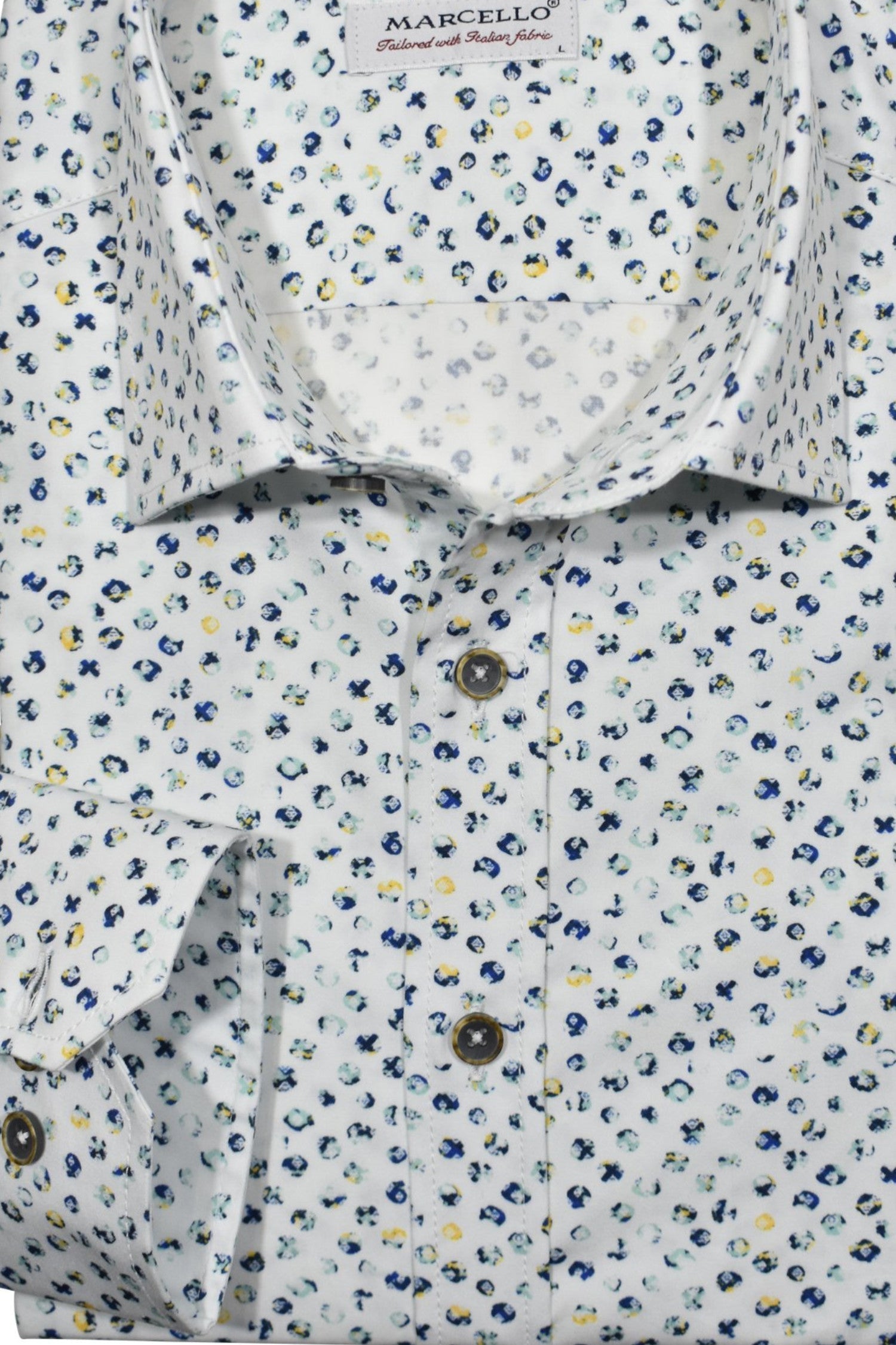 W012R Shaded Marble Sport Shirt