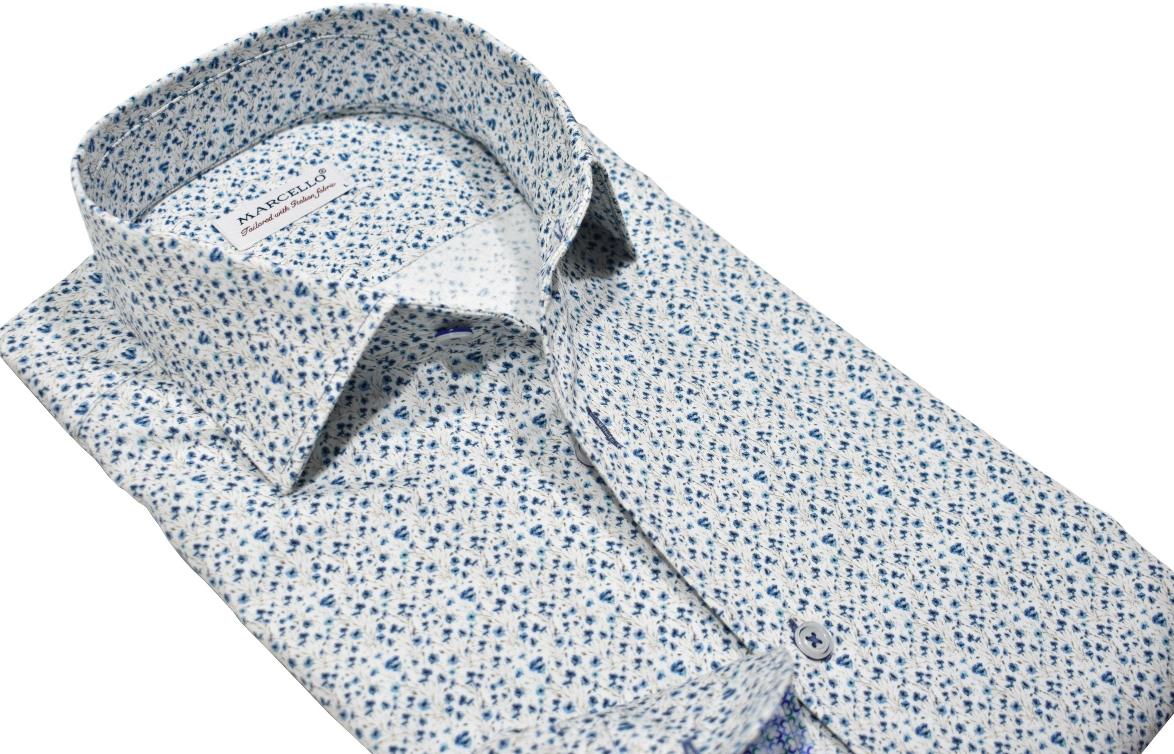 W021R Pacer Floral Roll Collar