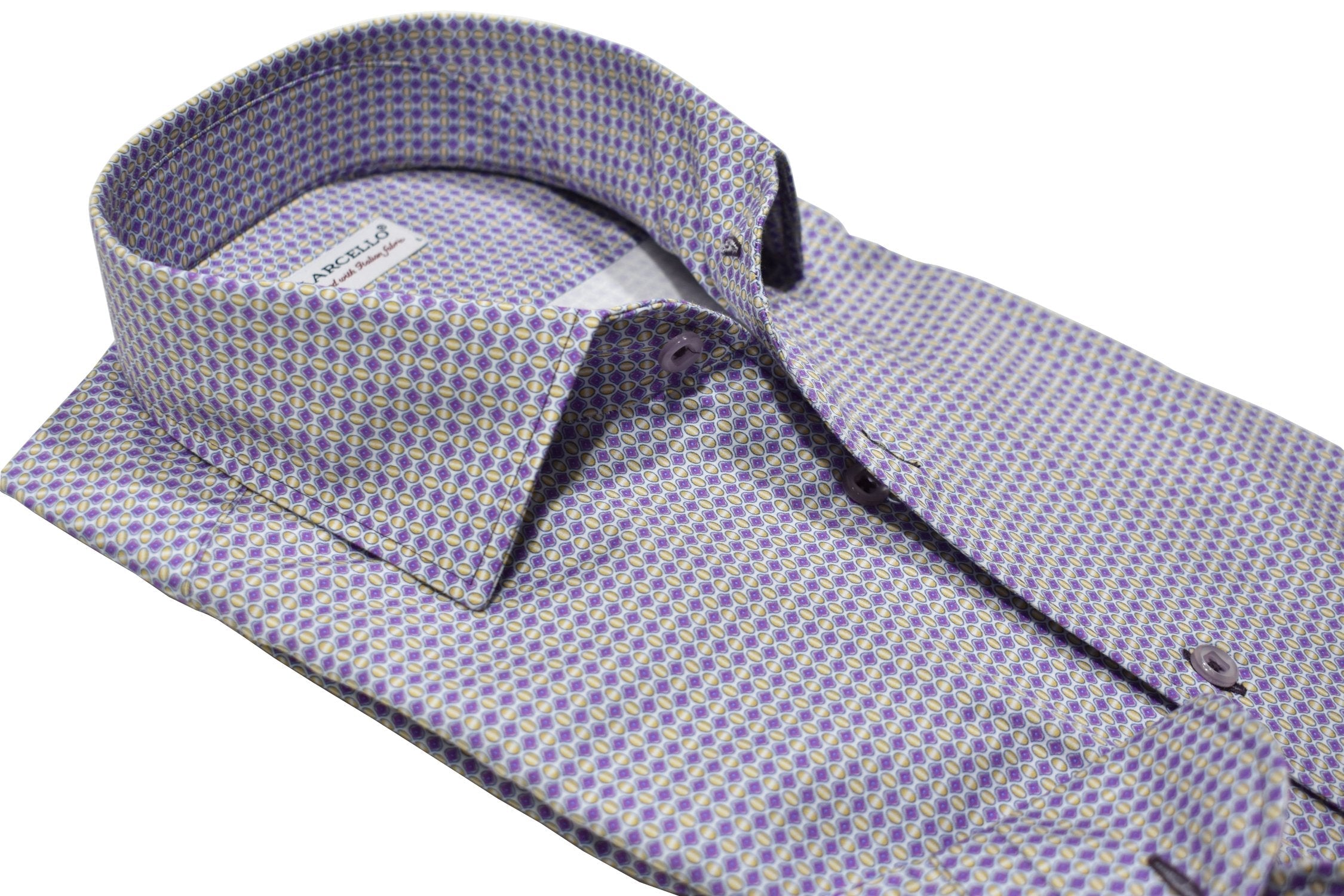 W024R Grape Gold Roll Collar