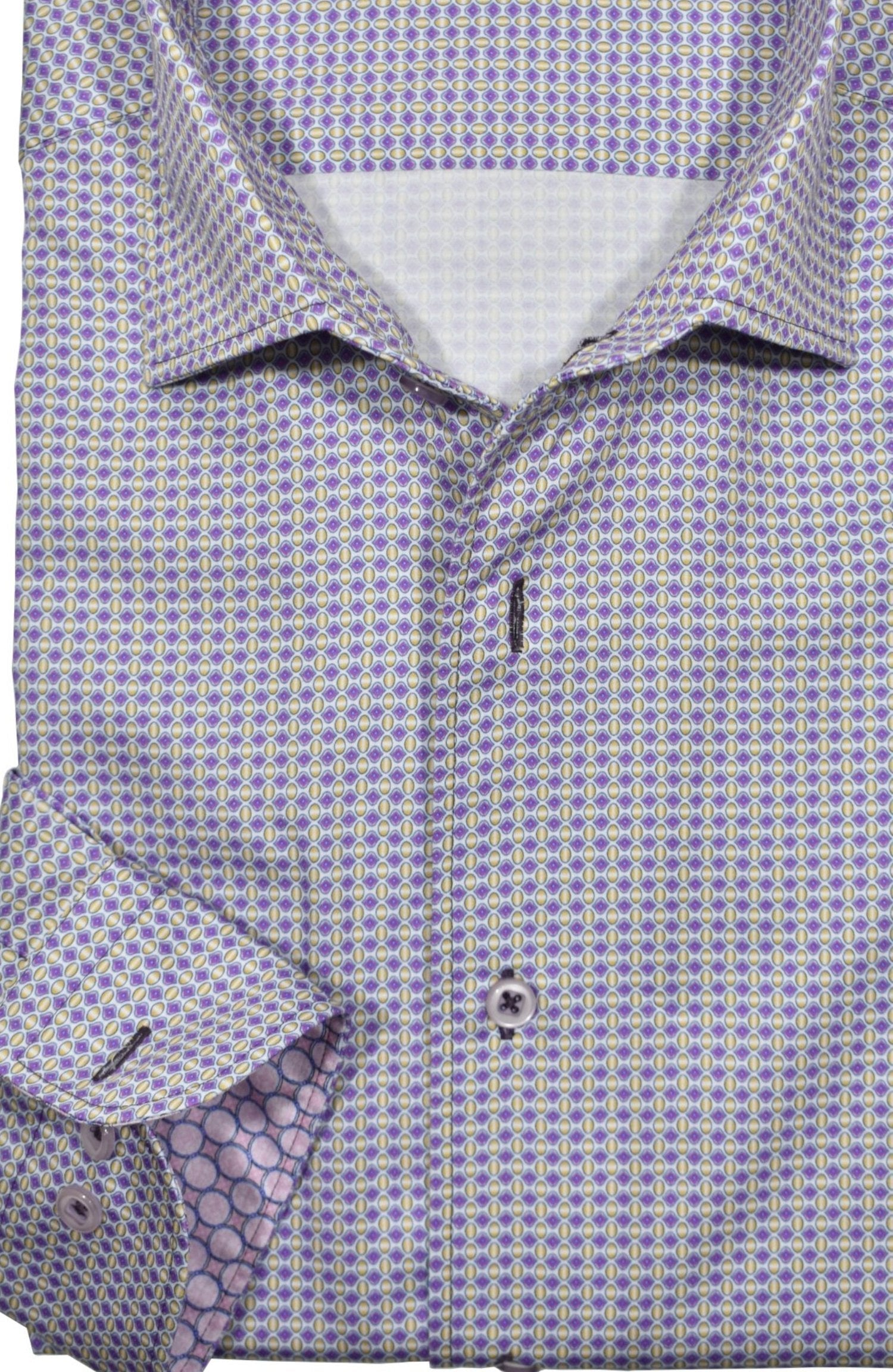 W024R Grape Gold Roll Collar