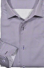 W029R Plum Concentric Roll Collar