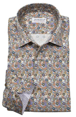 W071R Carnivale Roll Collar Shirt