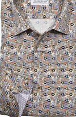 W071R Carnivale Roll Collar Shirt