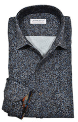W072R Mochachino Link Roll Collar Shirt