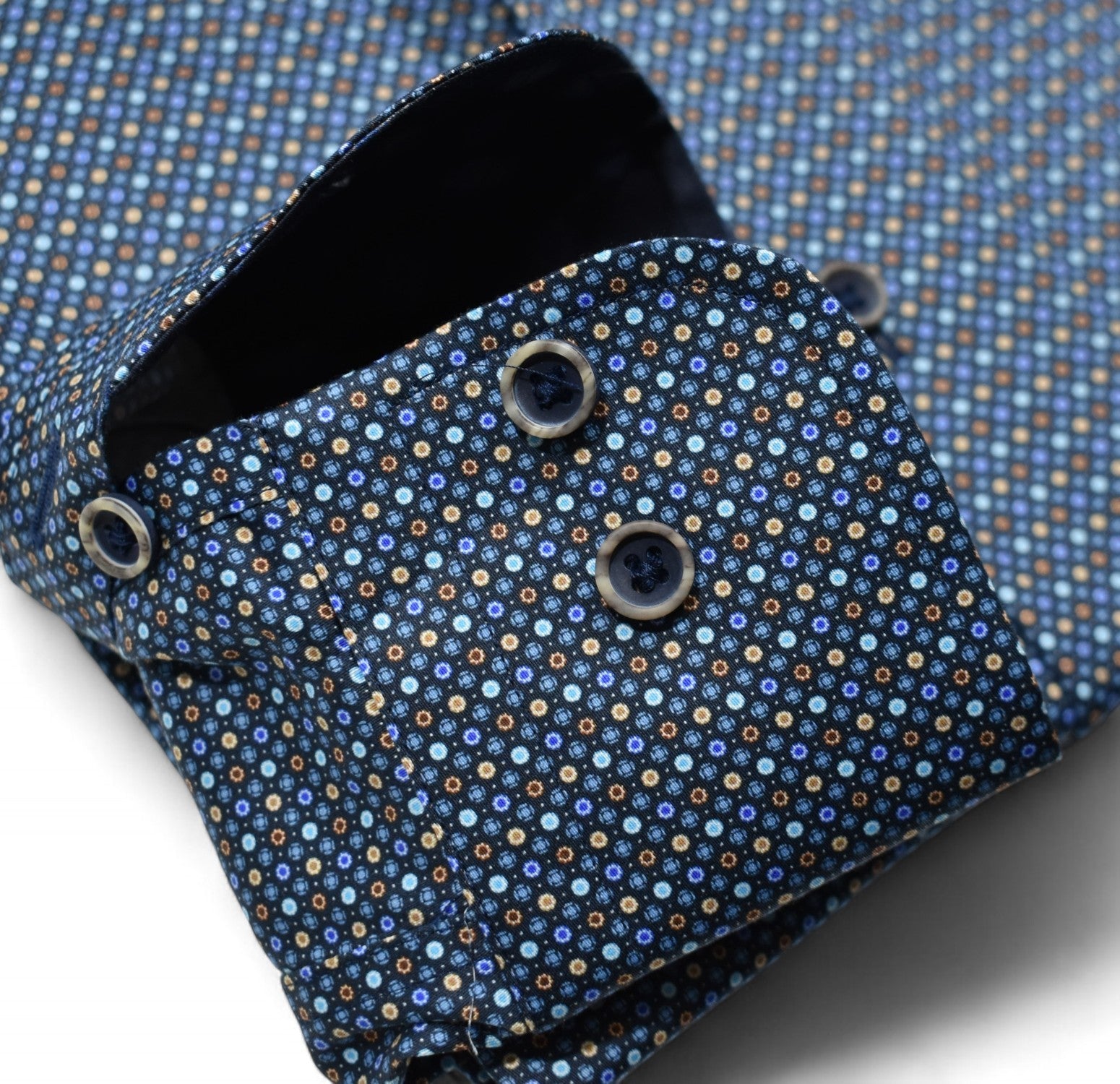 W089R Ringley Indigo Roll Collar