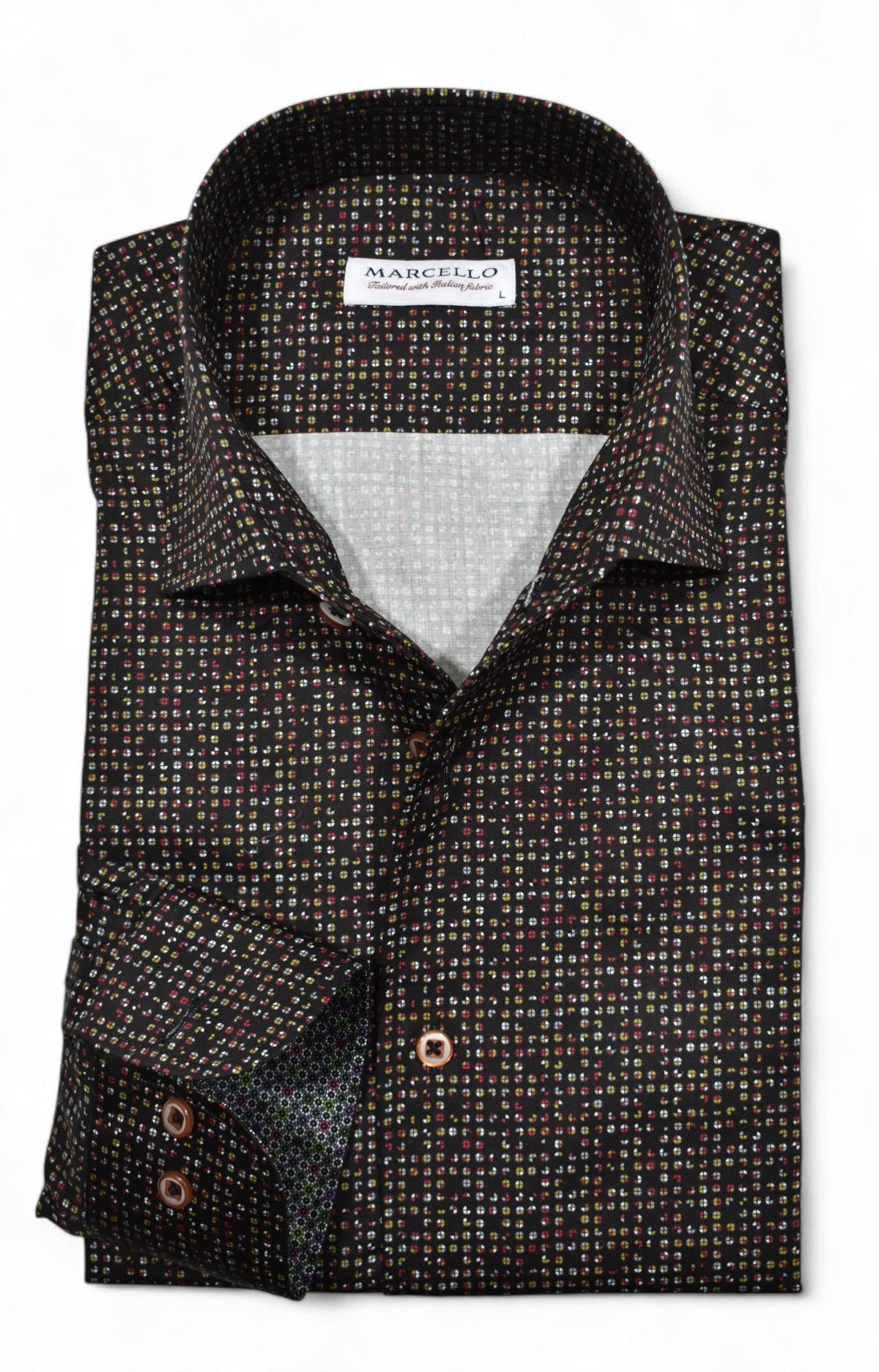 W092R Venice Black Sport Shirt