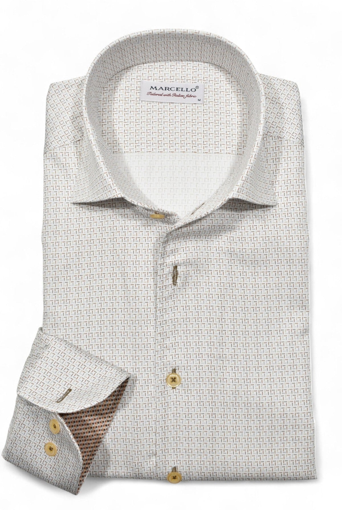 W110 Tan Linked Square