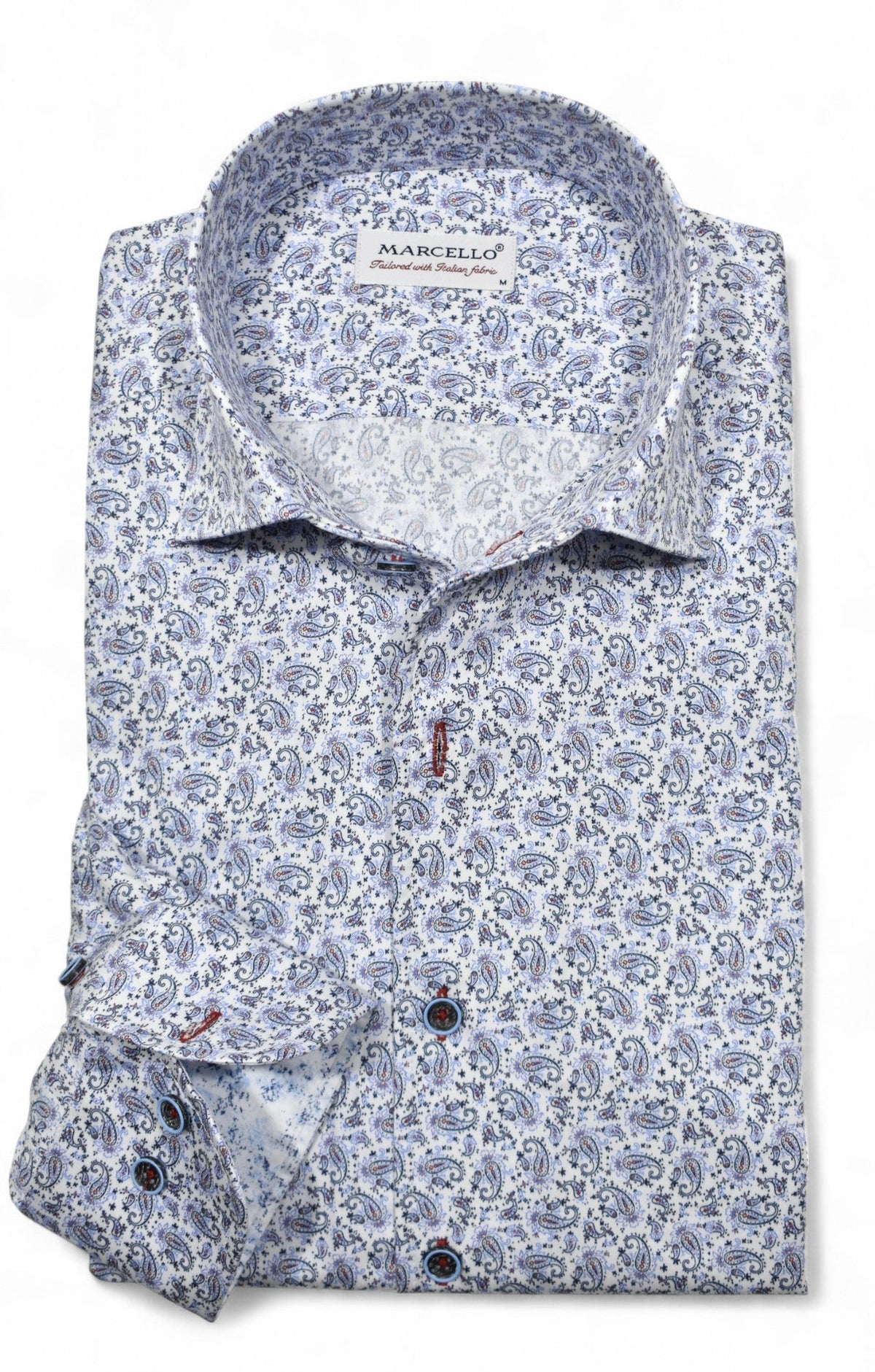 W120 Soho Indigo Paisley
