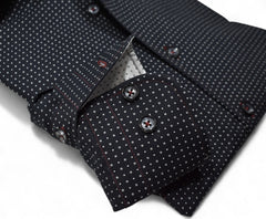 W133 Black with White Fine Squares