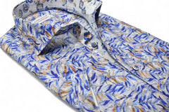 W175S Cotton/Linen Royal Palms