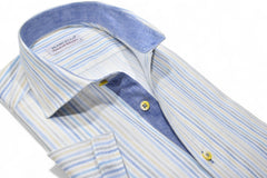 W179S Cotton/Linen Pastel Stripe