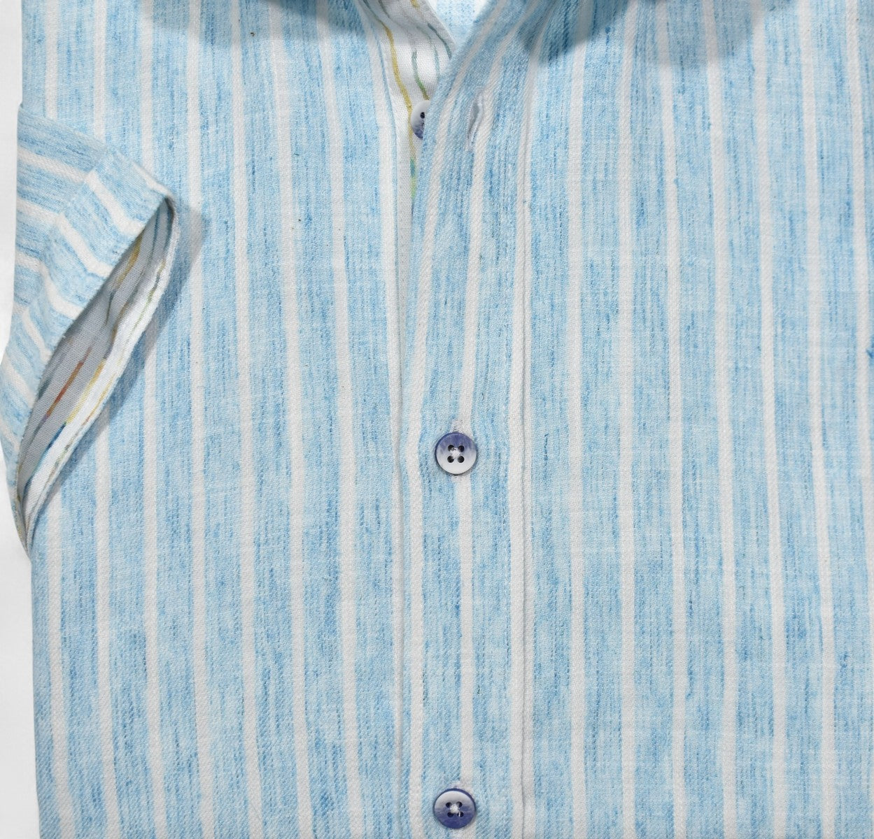 W181S Cotton/Linen Vertical Stripe