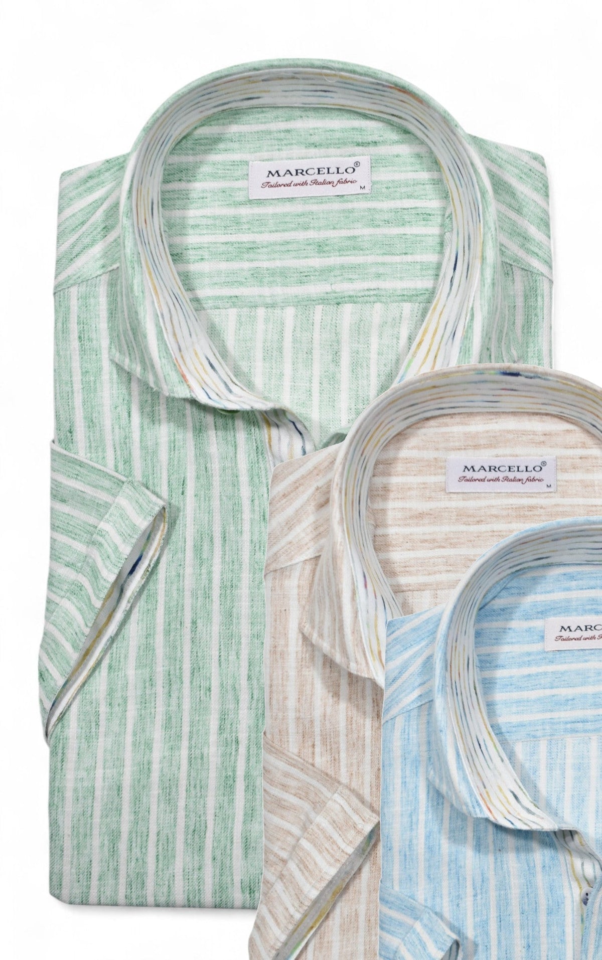 W181S Cotton/Linen Vertical Stripe