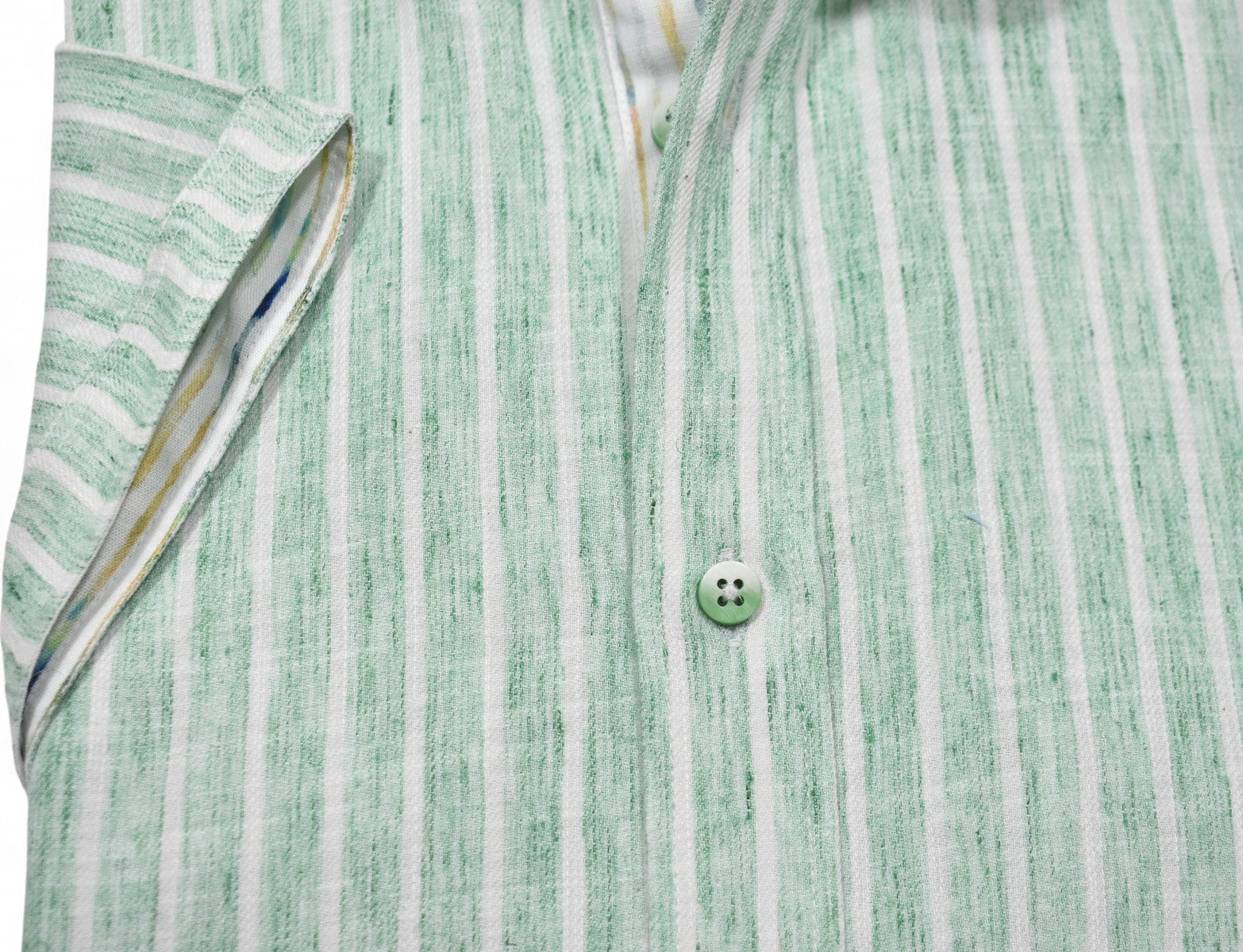 W181S Cotton/Linen Vertical Stripe