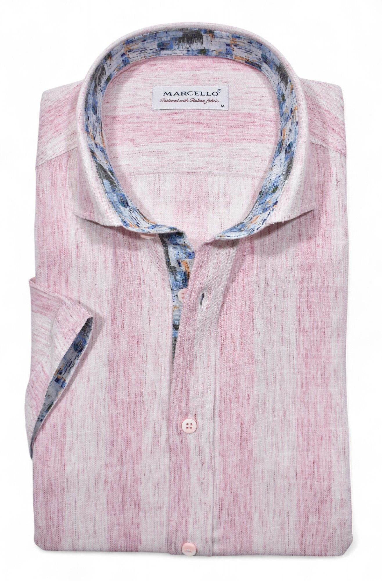W182S Cotton/Linen Wide Brushed Stripe