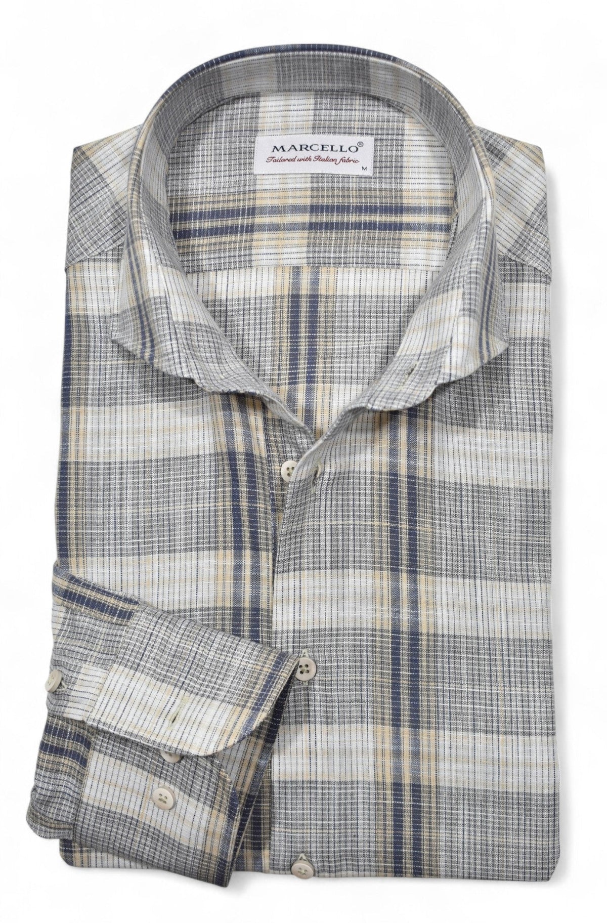 W183 Khaki Plaid