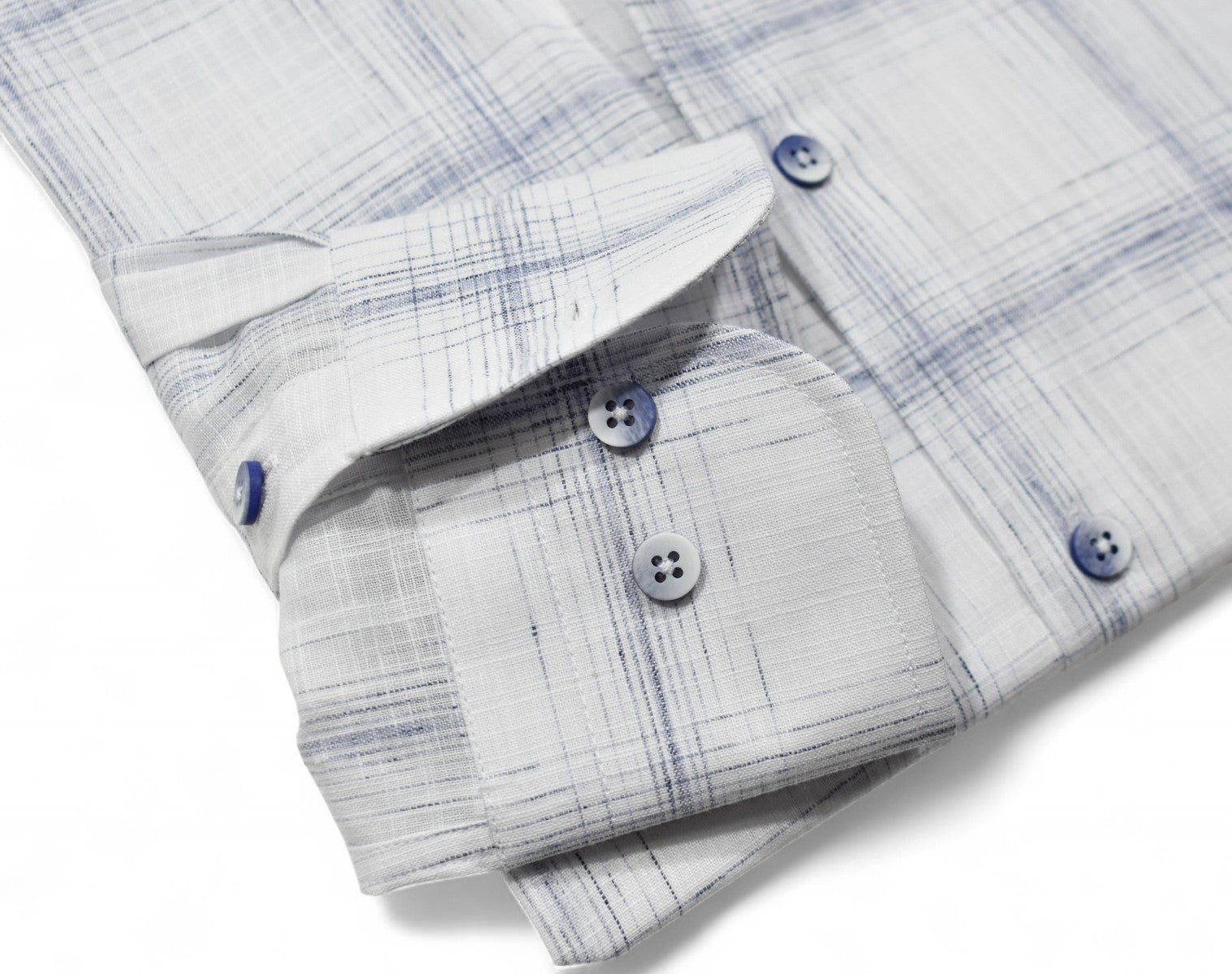 W185W White Plaid