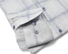 W185W White Plaid