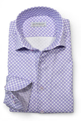 W235 Plum Circle Medallion