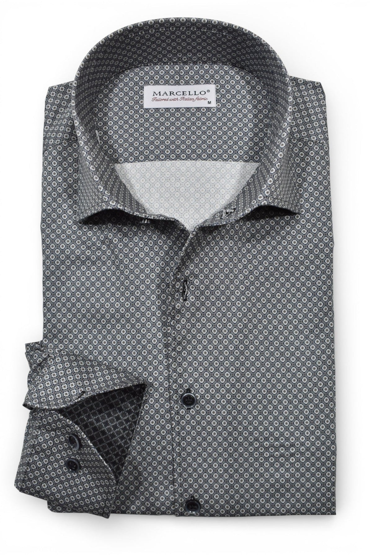 W241 Marcello Steel Medallion