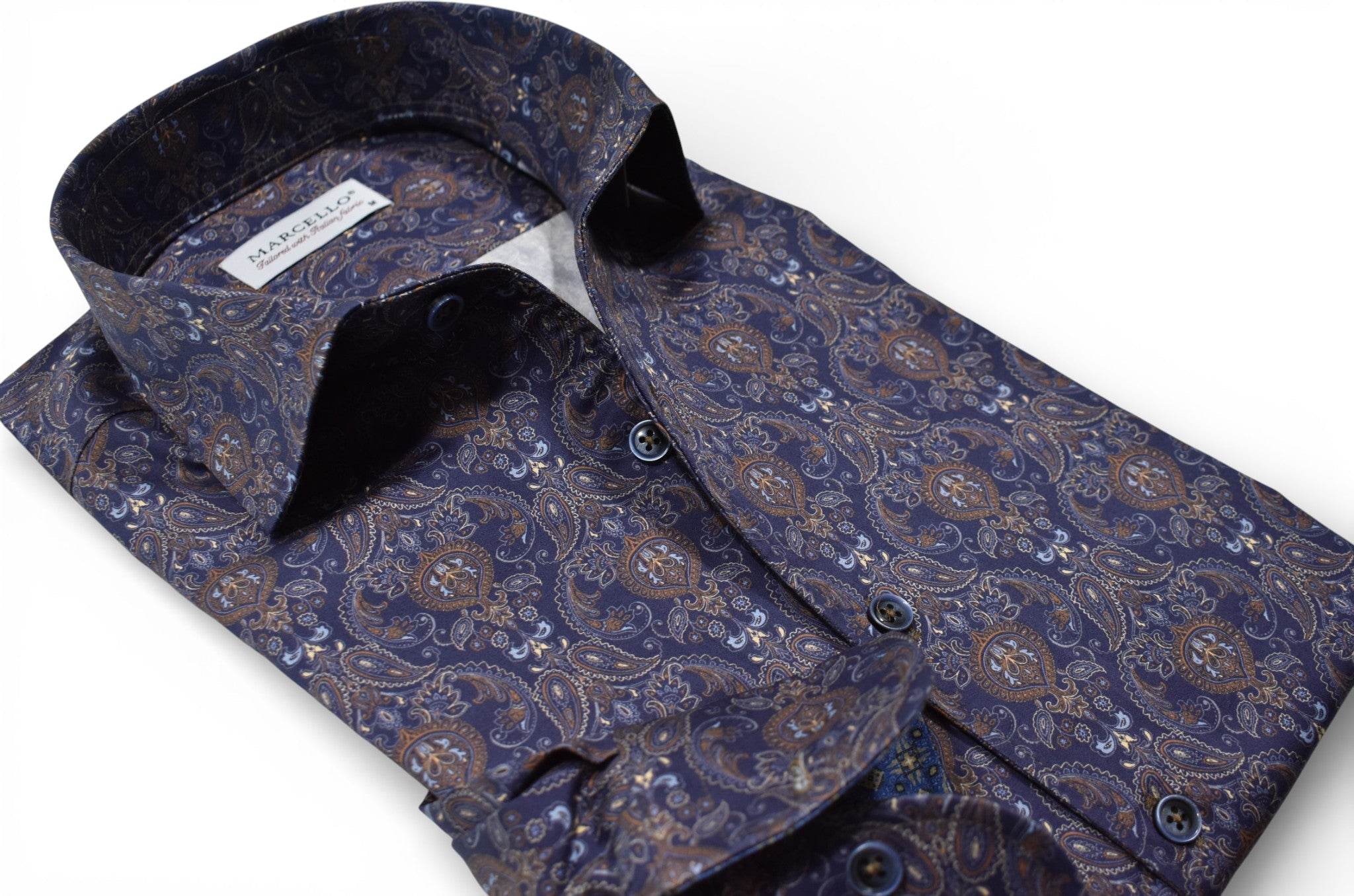 W264 Lagos Navy Paisley