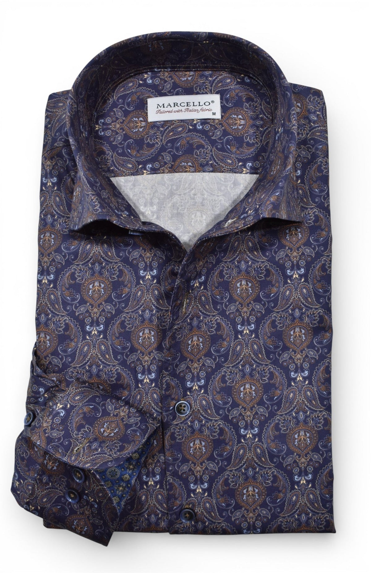 W264 Lagos Navy Paisley