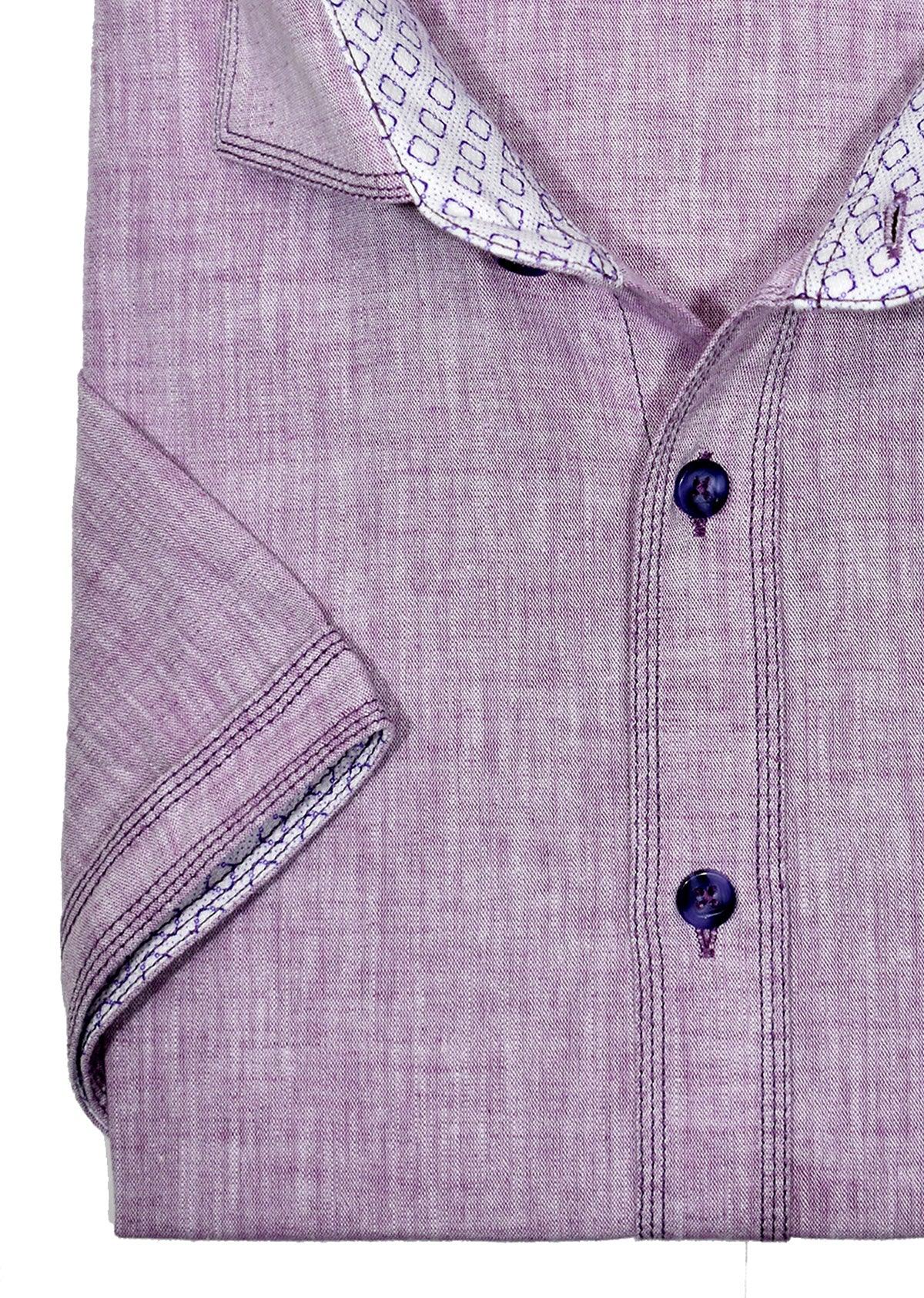 W304S Siesta Key Short Sleeve Shirt Lilac