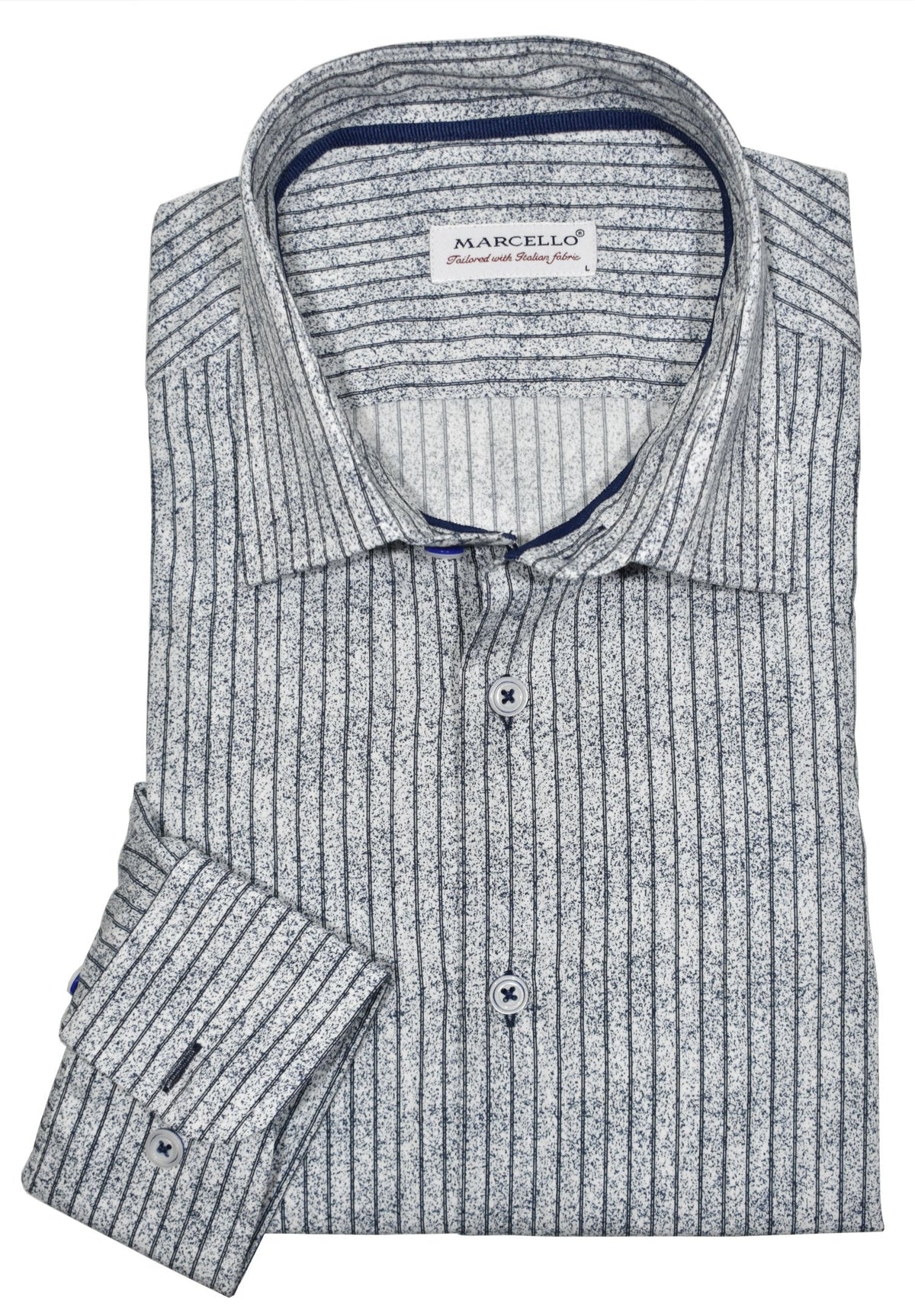 W4662 Static Stripes Sport Shirt