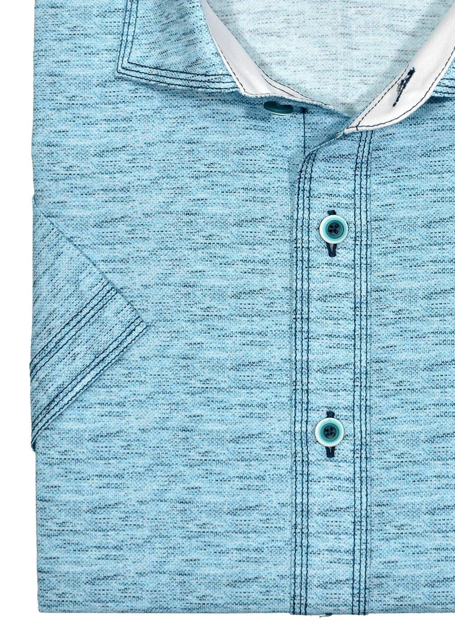 W518S Teal Cotvis Shirt