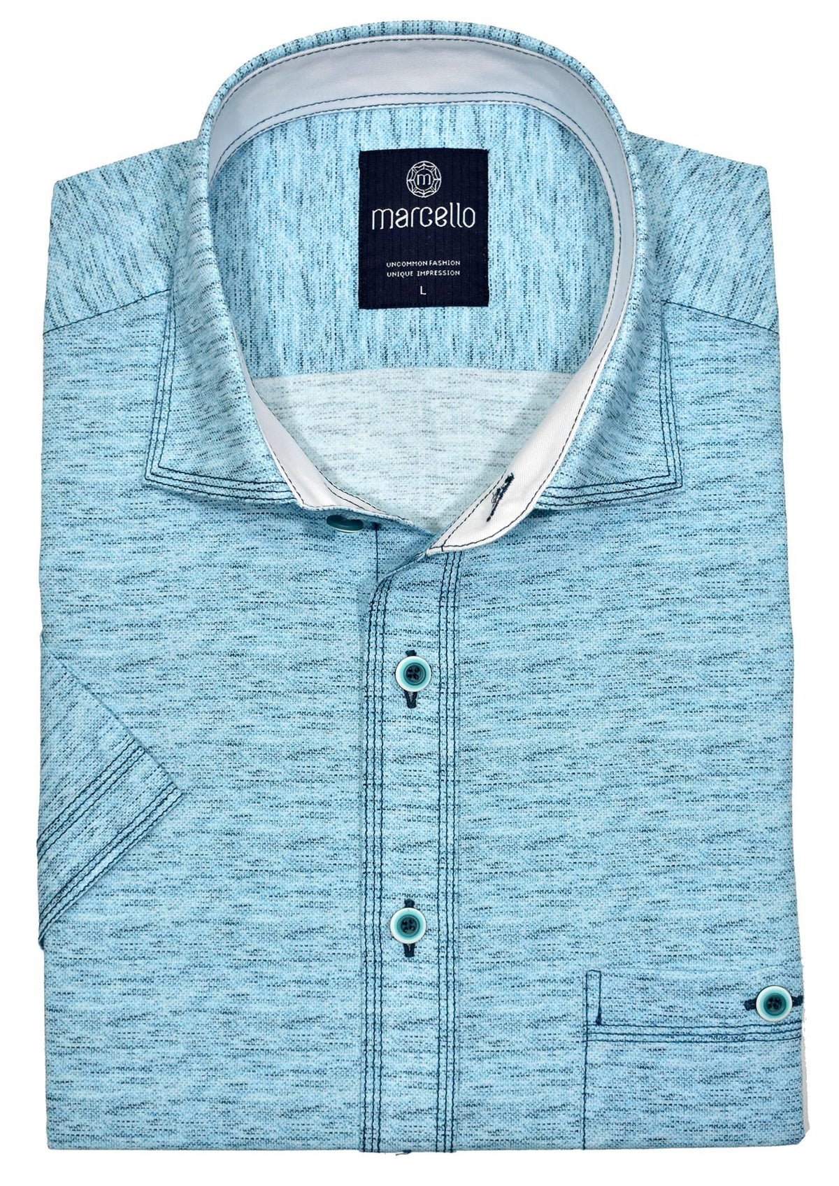 W518S Teal Cotvis Shirt